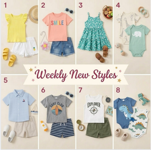 Conjunto de Top y Pantalones Cortos para Niños, Estilo Fresco, Unisex, Verano Guangdong, Envío Aleatorio desde Almacén para Ventas en Vivo - Product Image 1