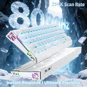 Teclado ATTACK SHARK R68HE con Ejes Magnéticos Personalizados, RGB con Iluminación Inferior, Sonido Potente, Respuesta Rápida, Periférico para Gamers Profesionales - Product Image 2