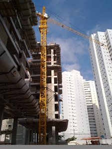 Grue à tour HAISHAN 12T 60M <span class=keywords><strong>Topit</strong></span> QTZ160-HS6024 avec moteur à roulement de boîte de vitesses pour la construction, haute efficacité - Product Image 3