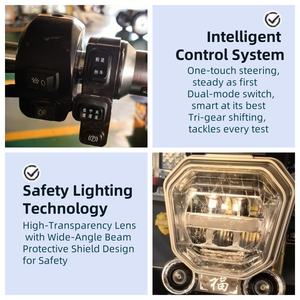 Triciclo eléctrico <span class=keywords><strong>de</strong></span> carga para adultos <span class=keywords><strong>de</strong></span> tres ruedas <span class=keywords><strong>de</strong></span> alta calidad <span class=keywords><strong>de</strong></span> 60V con cesta abierta, potencia <span class=keywords><strong>de</strong></span> 501800W, rango <span class=keywords><strong>de</strong></span> 50-70km - Product Image 5