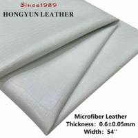 Cuir synthétique microfibre sans PFAS, écologique, motif crocodile, simili cuir imperméable, résistant à l'abrasion, chaussures de créateur