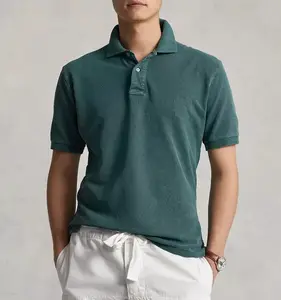 Sommer Golf Polo Shirts Natürliche Bio Hanf Herren Polo Shirts Neues Design Herren Shirt Polo Custom Umwelt freundliche Kleidung