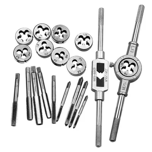 High Quality <strong>40PCS</strong> Tool Box <strong>Set</strong> Tap &amp; Die with Holder and Adjustable <strong>Wrench</strong> Hard Case OEM - Product Image 1