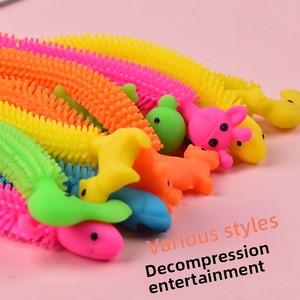 Jouets sensoriels anti-stress et anti-anxiété pour enfants et adultes, jouets extensibles colorés pour l'autisme, jouets à ficelle extensible - Product Image 5
