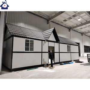 Conteneur pliable de 40 pieds 20 pieds Bureau Hôtel Boutique Abri résistant aux catastrophes Assembler Container House - Product Image 5