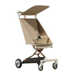Paraguas de bolsillo plegable para caminar para bebés ultraligera, carro de estación de coche, cochecito para caminar pequeño y ligero - Product Image 2
