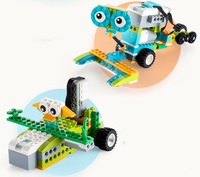 WSY-Robot programable para niños, 45300, bloques educativos electrónicos compatibles con FUN WEDO2.0, juguete electrónico
