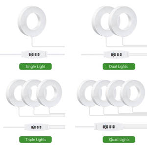 Luz de Crescimento LED Angel Halo COB para Pequenos Espaços Montagem no Teto Luz Direta de Espectro Completo Regulável USB - Product Image 2