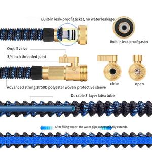 Nhà Máy bán hàng trực tiếp nối dài <span class=keywords><strong>Hot</strong></span> Bán linh hoạt mở rộng vườn ống nước gấp Hose 100ft mở rộng Hose nozzzle Bộ - Product Image 5