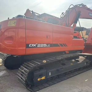 รถขุดไฮดรอลิกมือสองขนาดใหญ่ Doosan DX225 น้ำหนัก 22 ตัน พร้อมเครื่องยนต์ เกียร์ และปั๊มเดิมๆ รุ่นปี 2022 ความจุบุ้งกี๋ 1.2 เมตร ราคาถูก - Product Image 1
