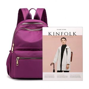 Custom College <b>Backpack</b> Nylon Casual <b>Small</b> <b>Backpack</b> Simple Korean Version of Student School Bag Shopping <b>Backpack</b> - Product Image 2