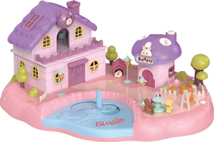 Giocattolo Educativo Magnetico con Scena <span class=keywords><strong>Mobile</strong></span> a Induzione, Set Casa delle Bambole con Musica e Luci, <span class=keywords><strong>Giocattoli</strong></span> in Plastica ABS - Product Image 5