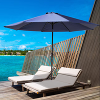 Großhandel Neues Design 3m Outdoor-Terrassenschirm für Hof, Garten, Tisch und Balkon
