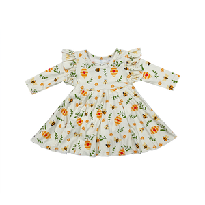 Qingli OEM Toddler Dresses abito pagliaccetto manica lunga per bambina <span class=keywords><strong>di</strong></span> <span class=keywords><strong>6</strong></span> <span class=keywords><strong>mesi</strong></span> - Product Image 1