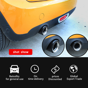 Cooper xe ống xả F54 F55 F56 F57 F60 R55/R56/R57/R58 Glossy/Matte bất không gỉ kết thúc với sợi carbon trang trí - Product Image 4