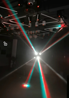 NOUVEAU Système d'éclairage cinétique 3D RGB LED avec treuil DMX, lumière cinétique colorée RGBW LED, système d'éclairage de football disco