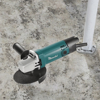 Micro meuleuse d'angle électrique sans fil 650W avec disque de meulage 100MM/115MM interrupteur à glissière de qualité industrielle et bricolage