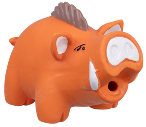 Jouet en peluche en latex pour <span class=keywords><strong>chien</strong></span>, cochon bouclé, activé par la pression, couineur, résistant aux morsures, jouet à mâcher pour le nettoyage des dents, usage quotidien - Product Image 6
