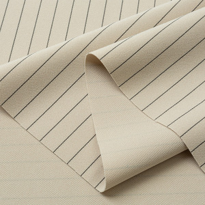 Vải <span class=keywords><strong>polyester</strong></span> sọc 12mm, rộng 150cm, chất liệu co giãn, thích hợp may áo vest, váy, quần ống rộng, thời trang mùa thu đông. - Product Image 1