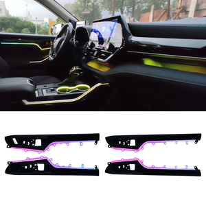 Éclairage d'ambiance RGBIC pour voiture, directement de l'usine, pour Toyota Highlander 2022-2024, décoration intérieure, bande LED - Product Image 1