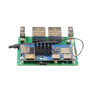 บอร์ดพัฒนาเครือข่ายคู่ GGDX <span class=keywords><strong>Orange</strong></span> <span class=keywords><strong>Pi</strong></span> Zero2 W พร้อมพอร์ต USB HOST ช่องจ่ายไฟด้านบน และคุณสมบัติการสื่อสาร - <span class=keywords><strong>Orange</strong></span> Allwinner - Product Image 1