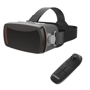 Gafas 3D VR Compatibles con IOS y Android, Teléfonos de 4.7-6.5'', Realidad Virtual, Caja 3D VR para Películas y Juegos con Controlador - Product Image 3