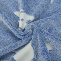 Vente en gros de flanelle douce fluorescente de nuit magique mignonne colorée pour enfants couverture lumineuse lueur sombre