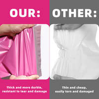 Sac d'expédition en plastique personnalisé, pochette polyvalente imperméable et indéchirable pour livraison par courrier