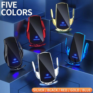 Smart Products 2025 Chargeur de voiture sans fil à charge rapide 15W avec support pour téléphone Écouteurs compatibles <span class=keywords><strong>iPhone</strong></span> 15 Pro Max 16 14 <span class=keywords><strong>13</strong></span> 12 - Product Image 2