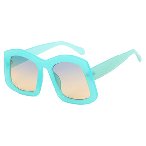 Audaz diseñador femenino hombres diseño nuevo diseño de <span class=keywords><strong>Sol</strong></span> para mujeres pedir gafas en línea de gran tamaño marco grande gafas de <span class=keywords><strong>sol</strong></span> cuadradas para mujeres - Product Image 5