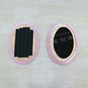 Housse de coussin de chaise <span class=keywords><strong>en</strong></span> velours échangeable de luxe pour salon extérieur chaise arrière <span class=keywords><strong>en</strong></span> <span class=keywords><strong>or</strong></span> avec matériau <span class=keywords><strong>en</strong></span> tissu <span class=keywords><strong>en</strong></span> acier inoxydable - Product Image 2