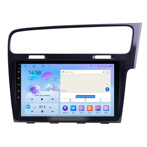 10 pouces Android voiture écran Gps système caméra de recul <span class=keywords><strong>Apple</strong></span> <span class=keywords><strong>Carplay</strong></span> Autoradio lecteur multimédia pour VW <span class=keywords><strong>Golf</strong></span> 7 RHD 2014 ~ 2018 - Product Image 1