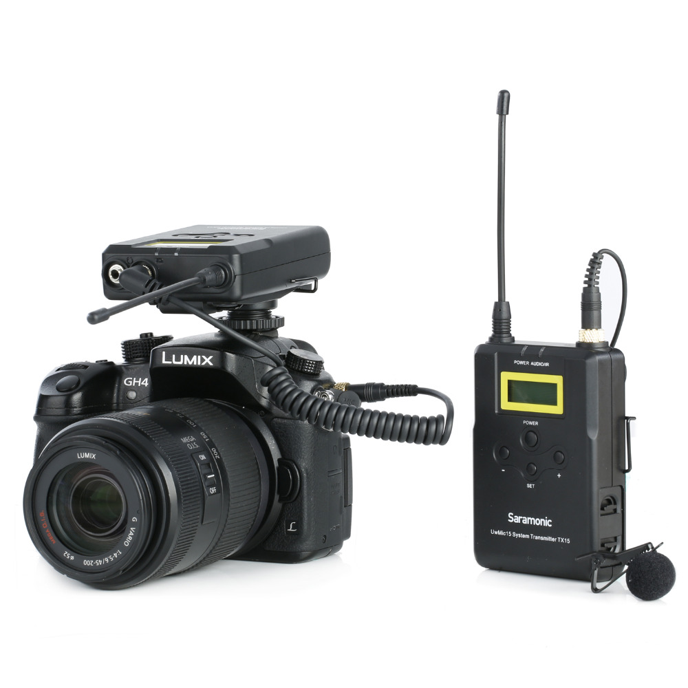 Saramonic Uwmic15 Wireless Lavalier Microphone System