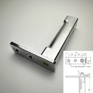 Bisagra de resorte para refrigerador H3, 75x25x96mm, de aleación de zinc, con cierre automático, para congeladores comerciales - Product Image 2