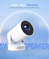 Proyector Inteligente Actualizado 2026 HY300 Ultra Quad-core WiFi Conexión Inalámbrica Ultra Rápida BT5.0 4K 8K HD Android 14
