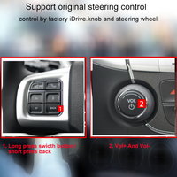 Interface CarPlay sans fil pour Dodge RAM 2014-2017 Installation facile Tableau de bord Radio Lecteur DVD Lien miroir Android