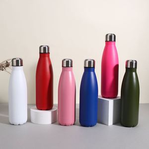 Customized Logo Carbonated Beverage Stainless Steel <b>Insulated</b> <b>Cup</b> Sports Water Bottle Creative Festival Gift - Product Image 1