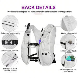 Mochila de Hidratación Ligera de 1.5L, <span class=keywords><strong>Chaleco</strong></span> de Hidratación <span class=keywords><strong>para</strong></span> Senderismo, Ciclismo y <span class=keywords><strong>Running</strong></span> - Product Image 4