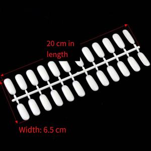 SunelPort – Lot de 24 plaques d'entraînement pour ongles en ABS, couverture complète, fond plat, avec colle, pour la conception de motifs d'ongles, tablettes à dessus plat - Product Image 4