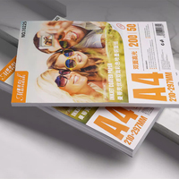 Papel Fotográfico A4 para Impresora de Inyección de Tinta, 160gsm 200gsm, Brillante, Doble Cara