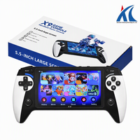 Console de jeu portable X9, écran HD de 5,5 pouces, console de jeu rétro portable multifonctionnelle, PK Project X Console