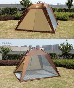 Carpa de Camping Plegable Automática de Una Sola Capa, Impermeable, Portátil, para 2 Personas, Fácil de Instalar, para las 4 Estaciones - Product Image 3