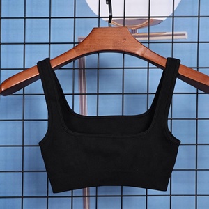 Soutien-gorge de sport pour femmes personnalisé Arabella 2025 Taille Plus du fournisseur du fabricant Vêtements de salon de yoga sans armatures avec licou Design côtelé - Product Image 2