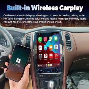 วิทยุติดรถยนต์ Android15 หน้าจอแนวตั้ง DSP สำหรับ Infiniti QX50 EX35 EX25 ปี 2013-2022 ขนาด 13.8 นิ้ว ความละเอียด 1920x1080 พร้อมระบบนำทาง GPS และ CarPlay - Product Image 2