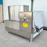 Machine à retirer l'huile des chips de pommes de terre en acier inoxydable, déshuileuse centrifuge pour snacks frits, machine à déshydrater les légumes