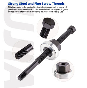 Hài hòa cân bằng cài đặt thiết lập, 5PC dài đạt quây ròng rọc underdrive ròng rọc Damper công cụ cài đặt Kit với 4 Adapter - Product Image 4