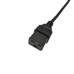 Cables de Alimentación Europeos 3X2.5MM 16A 250V CEE7/7 Enchufe Schuko a Cable IEC C19, Cable de Grado Industrial de Alto Rendimiento - Product Image 2