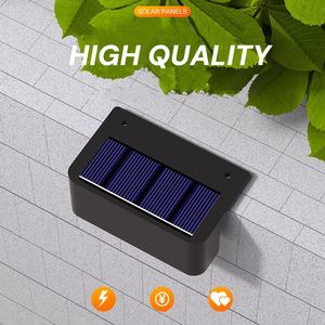 Ambiente patio balcón foco impermeable LED 6W lámpara de pared solar al aire libre para alumbrado público para espacios al aire libre - Product Image 3