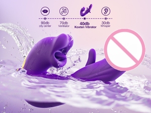 เครื่องนวดกระตุ้นอารมณ์แบบสั่นสะเทือนรุ่น S-11Red Lip Biting ของ Scarletsin สำหรับผู้หญิง ของเล่นทางเพศไฟฟ้าสำหรับผู้ใหญ่ - Product Image 3