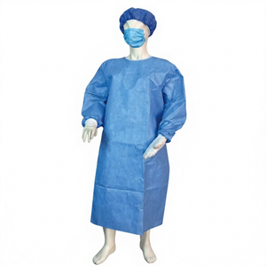 Blouse chirurgicale jetable – Stérilisée à l'oxyde d'éthylène (EO) – Blouse médicale stérile ISO 11135 pour utilisation en salle d'opération - Product Image 1
